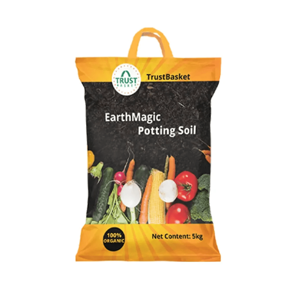 TrustBasket Enriched Organic Earth Magic Potting Soil